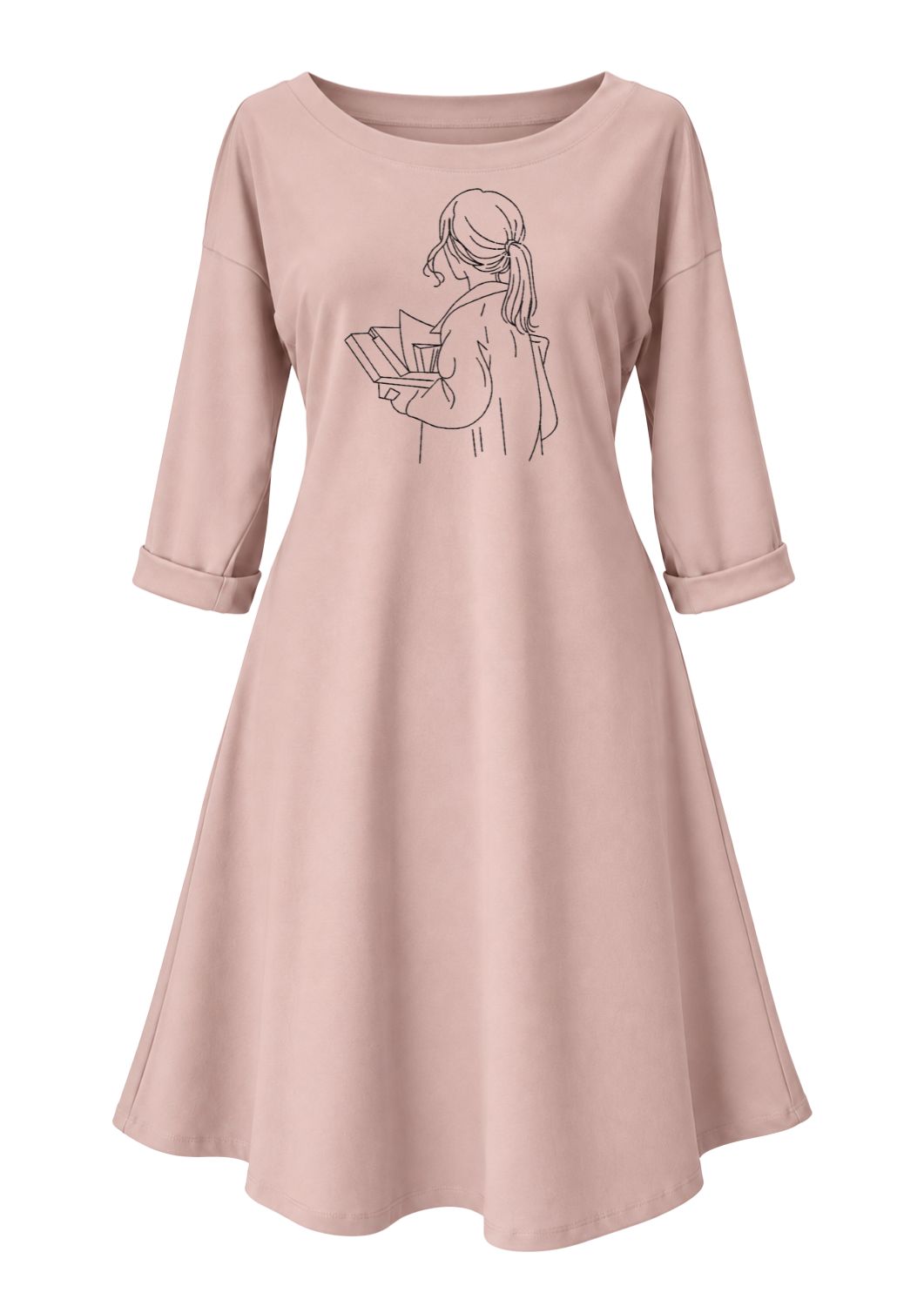 Rochie de toamna din bumbac - Books