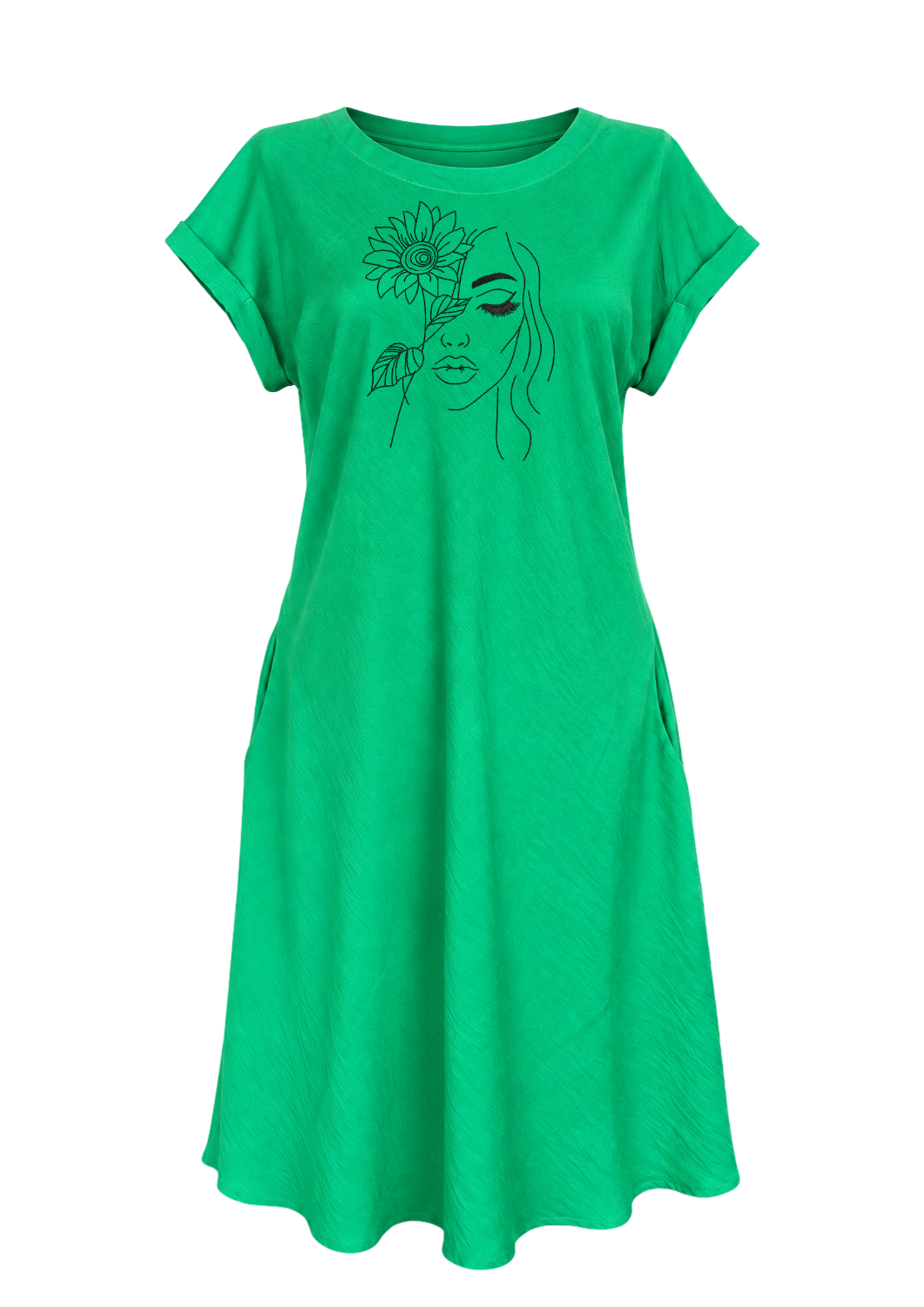 Rochie din vâscoză - Flower