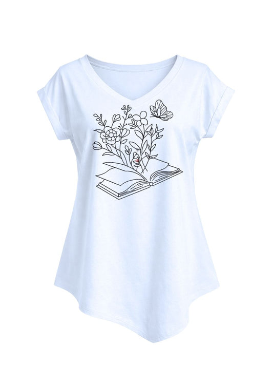 Tricou guler în V - Teacher