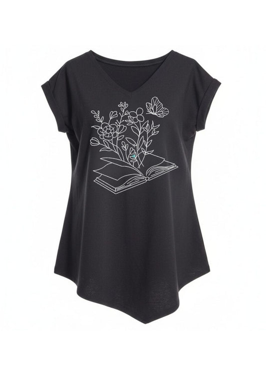 Tricou guler în V - Teacher